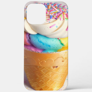 Ice Cream Cone Sprinkles iPhone 12 Pro Max Case