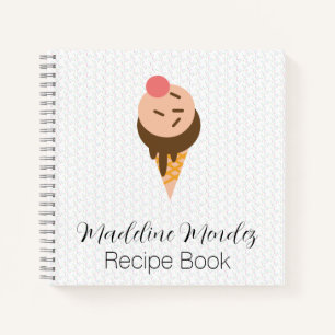 Ice Cream Cone Sprinkles Kids Notebook