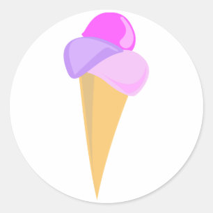 Ice Cream Cone Sticker