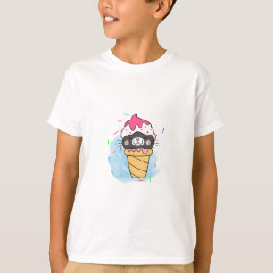ice cream cone watercolor T-Shirt