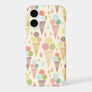 Ice cream cones pattern