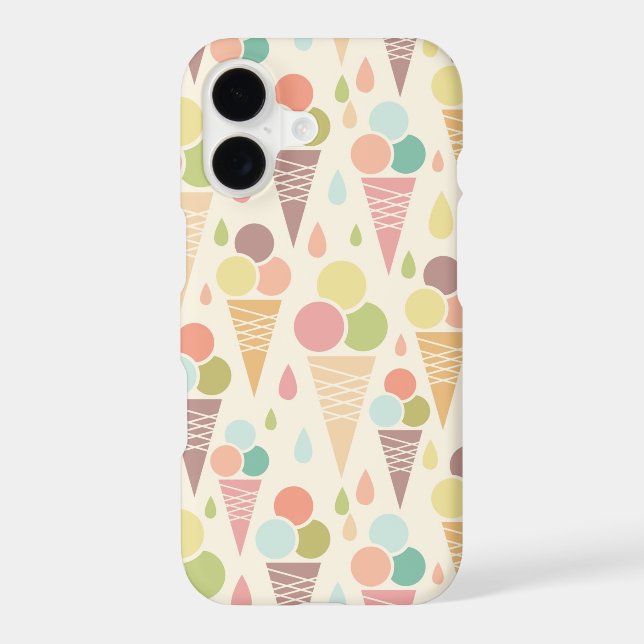 Ice cream cones pattern (Back)