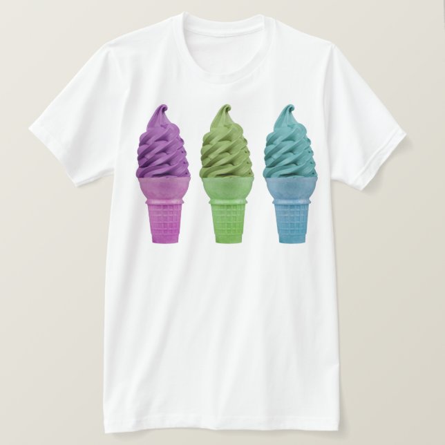 Ice Cream Cones T-Shirt (Design Front)