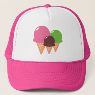 Ice Cream Cones Trucker Hat