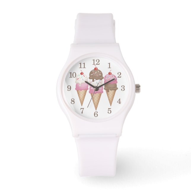 Ice Cream Cones Watch (Front)