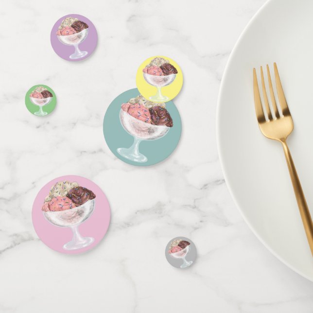 Ice Cream Confetti (Group)