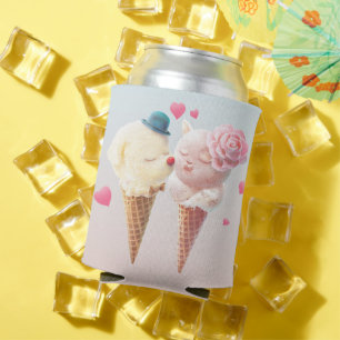 Ice Cream Couple – Love at First Lick Can Cooler