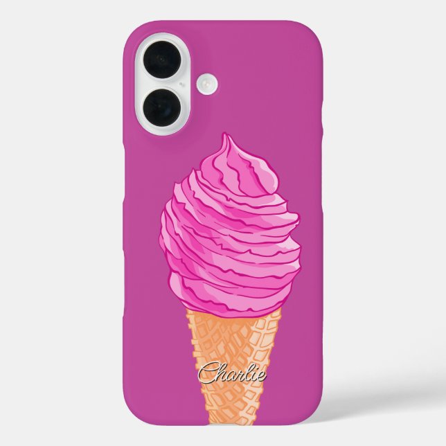Ice Cream custom name phone cases (Back)