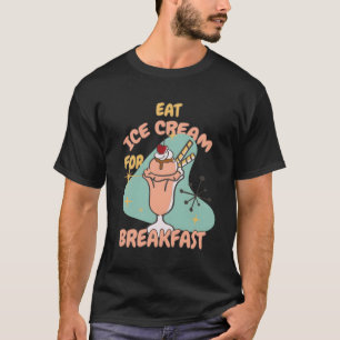 Ice Cream Day For Free Frozen Yogurt Love T-Shirt