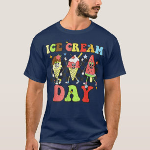 Ice Cream Day Shirt Summer Party National Ice Crea
