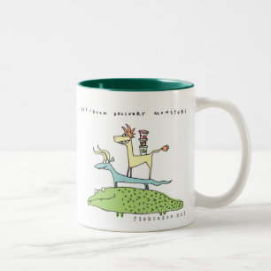 Ice Cream Delivery Monsters - mugs