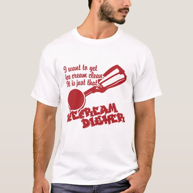 Ice cream dish T-Shirt (Front)