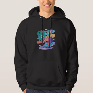 Ice Cream Drip Baseball Men Stuff Drip Boys Baseba Hoodie