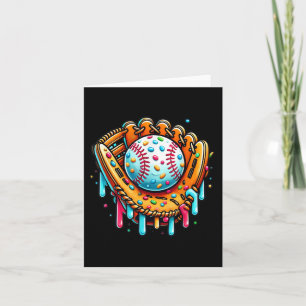 Ice Cream Drip Baseball Stuff Baseball Drip For Bo Card