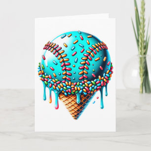 Ice Cream Drip Bysebyll Stuff Bysebyll Drip Cone B Card