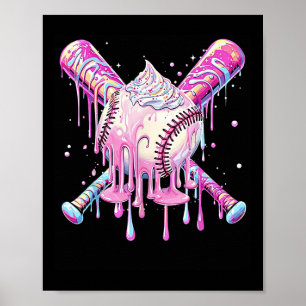 Ice Cream Drip Bysebyll Stuff Bysebyll Drip For Bo Poster