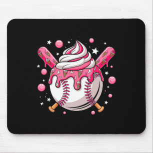 Ice Cream Drip Bysebyll Stuff Shirt Stuff Bysebyll Mouse Pad