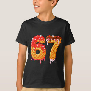 Ice Cream Drip Six Seven 67 Valentines Day For Men T-Shirt