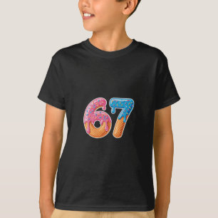 Ice Cream Drip Six Seven 6 7 Meme 67 T-Shirt