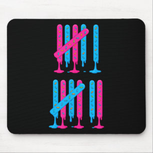 Ice Cream Drip Tally Marks 67 Meme Counting 6 7 Br Mouse Pad