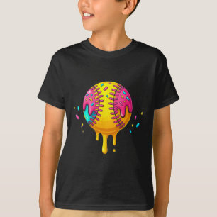 Ice Cream Drip With Sprinkles Softll Drip For Girl T-Shirt