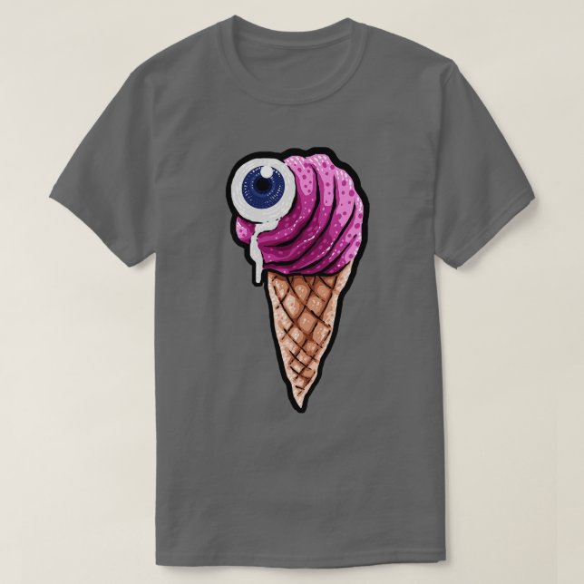Ice Cream Eye T-Shirt (Design Front)