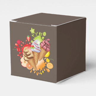 Ice cream favour box