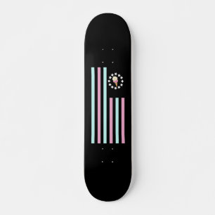 Ice Cream - Flag Skateboard