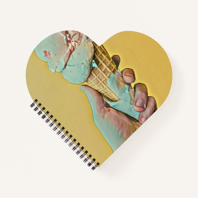 Ice cream flavour notebook (Front)