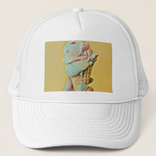 Ice cream flavour trucker hat