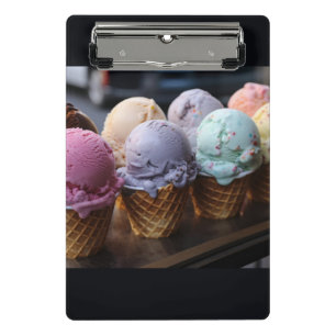 Ice Cream Flight Mini Clipboard