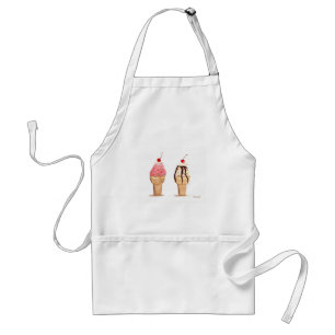 Ice cream food standard apron