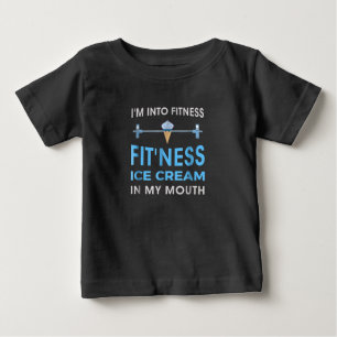 Ice Cream Foodie Ness Gym Gifts Men Women Baby T-Shirt