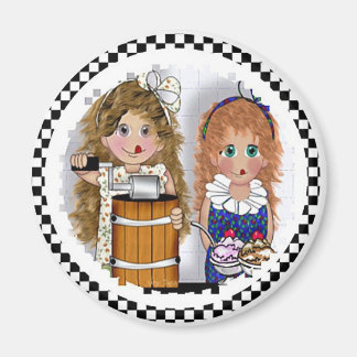 Ice Cream Friends Magnet