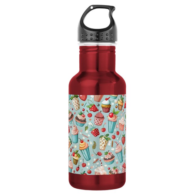 Ice Cream Fun 532 Ml Water Bottle (Front)