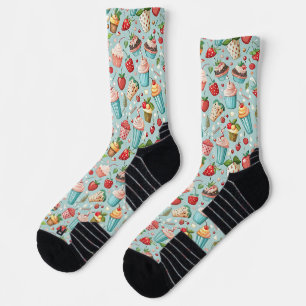 Ice Cream Fun Socks