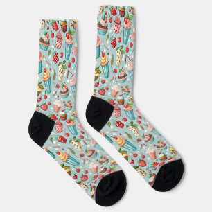Ice Cream Fun Socks