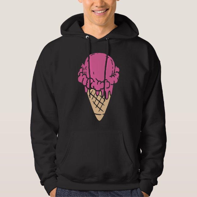 Ice Cream Gift  Hoodie (Front)