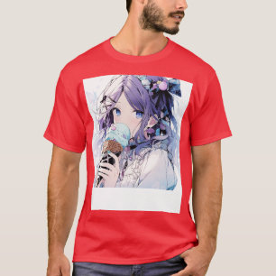 Ice cream girl anime T-Shirt