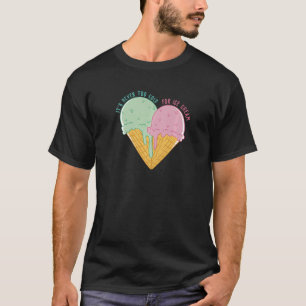 Ice Cream Heart Summer Ice Cream Ice Cream Heart T-Shirt