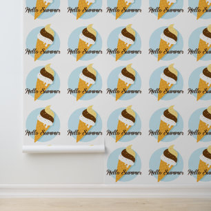 Ice Cream Hello Wallpaper