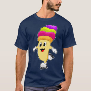 Ice cream Ice skating Ice skates T-Shirt