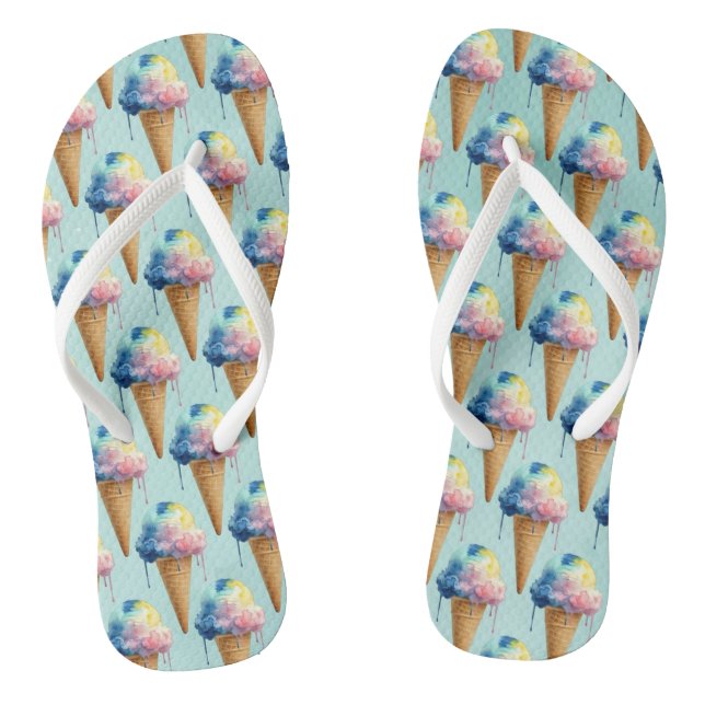 Ice Cream Jandals (Footbed)