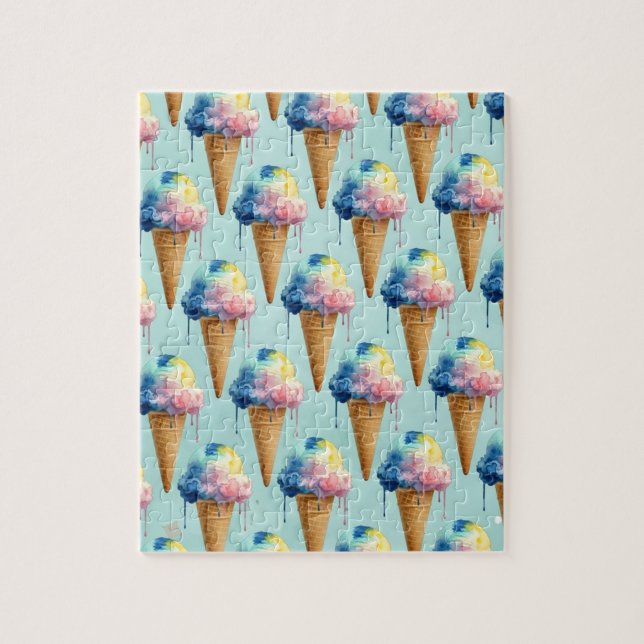 Ice Cream Jigsaw Puzzle (Vertical)