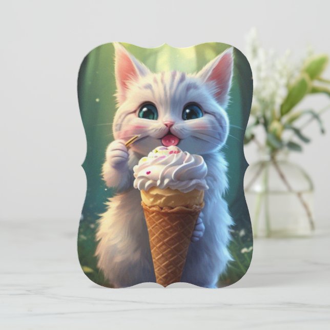 Ice Cream Kitty(1): (Standing Front)