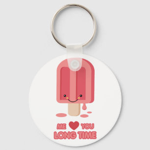 ICE CREAM LOVE KEY RING