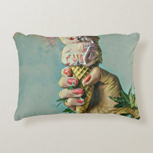 Ice cream lover gift decorative cushion
