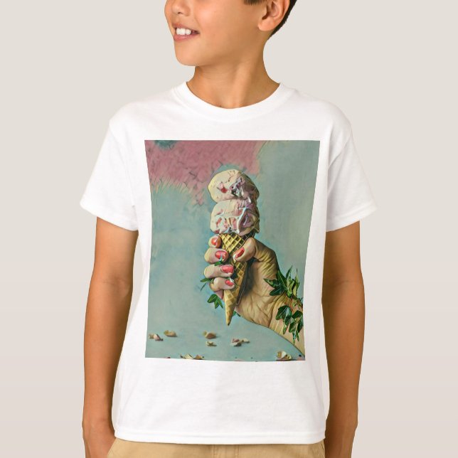Ice cream lover gift T-Shirt (Front)