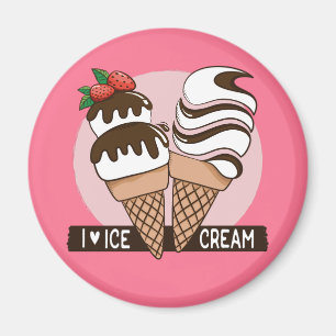 Ice Cream Lover magnets