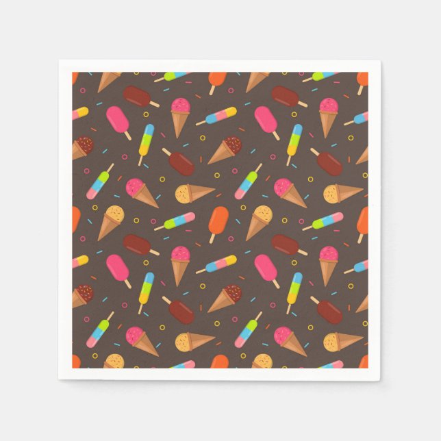 Ice Cream Napkin (Front)